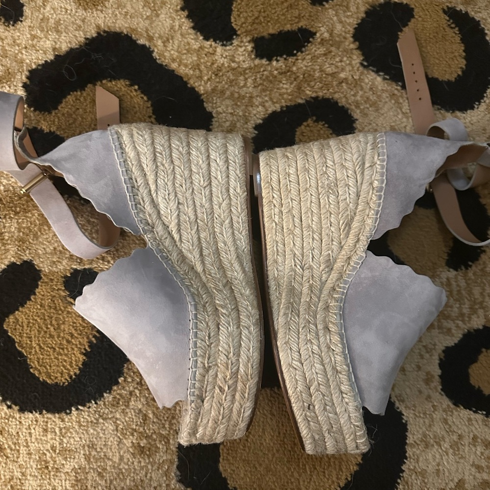 Chloe Scalloped Espadrilles - Picture 6 of 7